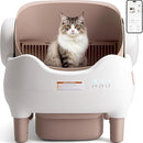 ECO PET SUPPLY Self-Cleaning Automatic Litter Box with APP Control- Brown