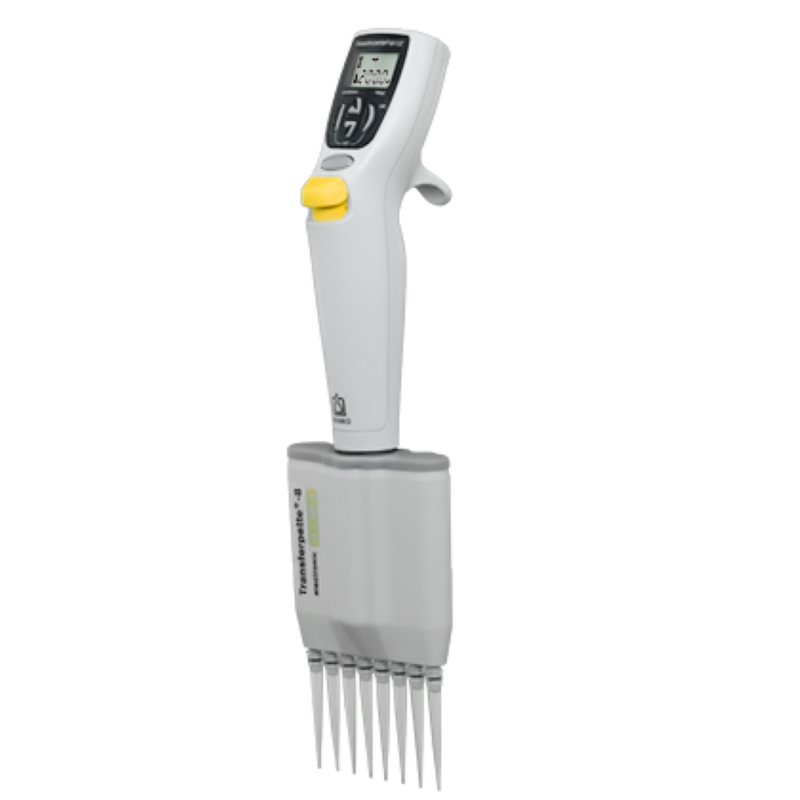 Pipeta electrónica Brandtech 705424 Transferpette, 8 canales, 10-200 µL con garantía