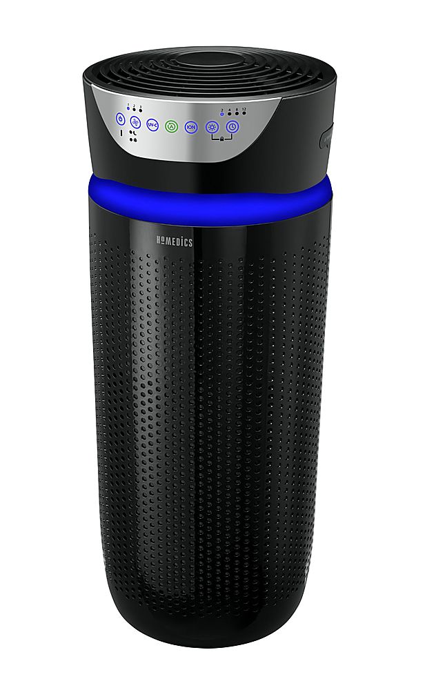 Homedics TotalClean Deluxe 5-in-1 Tower Air Purifier Black