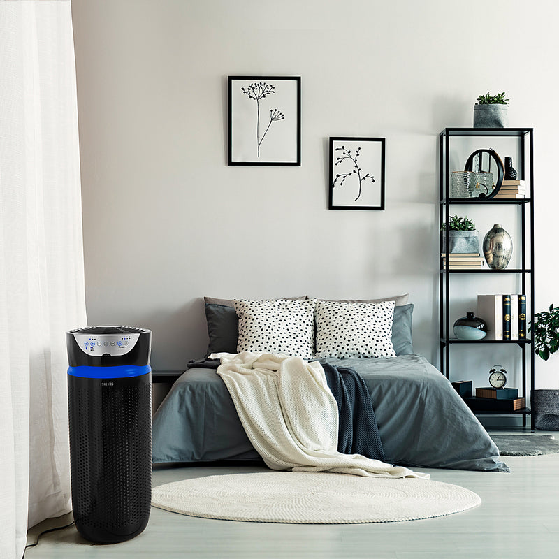 Homedics TotalClean Deluxe 5-in-1 Tower Air Purifier Black