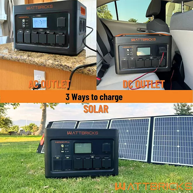 Central eléctrica Wattbricks H2500Pro