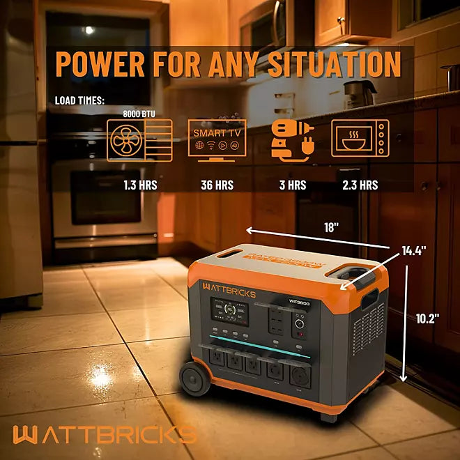 Central eléctrica Wattbricks WF3600