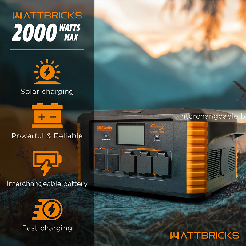Central eléctrica Wattbricks MP2000