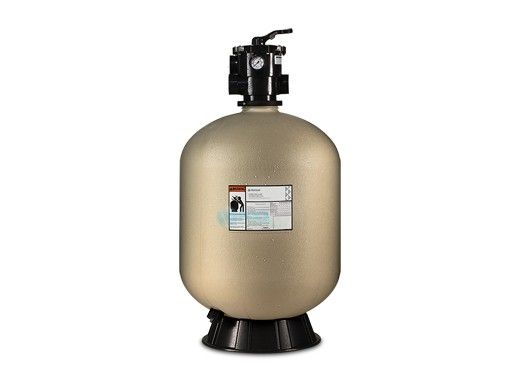 Pentair Sand Dollar SD40 19" Top Mount Sand Filter with Clamp Style 1.5" Multiport Backwash Valve | 1.8 Sq. Ft.