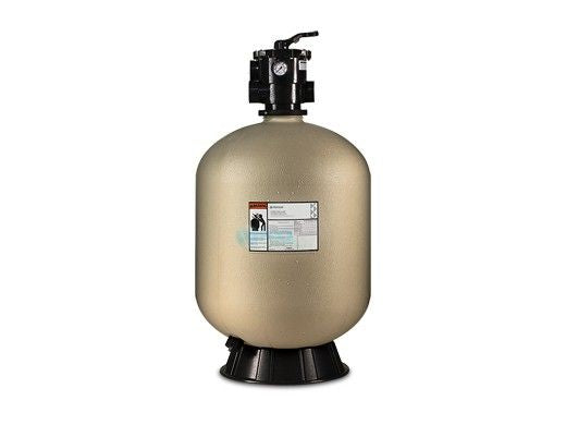 Pentair Sand Dollar SD80 26" Top Mount Sand Filter with Clamp Style 1.5" Multiport Backwash Valve | 3.5 Sq. Ft. | EC-145333
