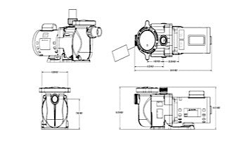 Pentair SuperFlo Standard Efficiency Pool Pump