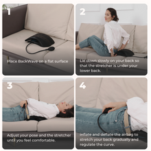 Camilla para espalda Backwave para aliviar la columna lumbar - EOL