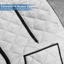 Durasage Health - Sauna de vapor portátil extragrande para bajar de peso, desintoxicarse y relajarse en casa. Incluye silla. Plateado.