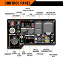 Genmax GM7250iEDC Portable Inverter Generator, 7250W Super Quiet Dual Fuel Portable Engine with Parallel Capability, EPA &CARB Compliant