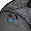 Durasage Health - Sauna de vapor personal plegable para bajar de peso, desintoxicarse y relajarse en casa. Temporizador de 60 minutos, generador de vapor de 800 vatios y silla incluida (gris).