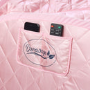 Durasage Health - Sauna de vapor personal plegable Durasage para relajarse en casa, temporizador de 60 minutos, generador de vapor de 800 vatios, silla incluida - Rosa claro