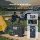 Kit de inicio solar monocristalino Renogy de 100 W y 12 V con controlador de carga Wanderer de 10 A