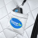 Durasage Health - Sauna de interior portátil grande de iones negativos con bajo EMF, silla y reposapiés calefactado incluidos - Plateado