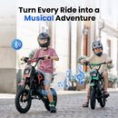 isinwheel A14 Electric Dirt Bike with Bluetooth Speaker