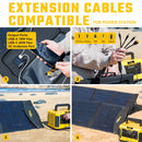 Togopower Advance 20.8-in x 22.8-in x 2.7-in 200-Watt Portable Solar Panel