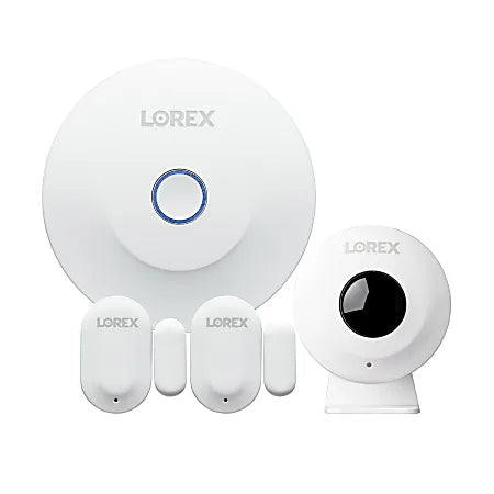 Lorex AY41TR-KTK2-MTK1 Bluetooth Low Energy Indoor Smart Sensor Kit with Hub, 2 Window/Door Sensors and 1 Motion Sensor