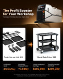 Xlaserlab X1 Pro | 3-in1 Laser Walder, Cleaner & Cutter