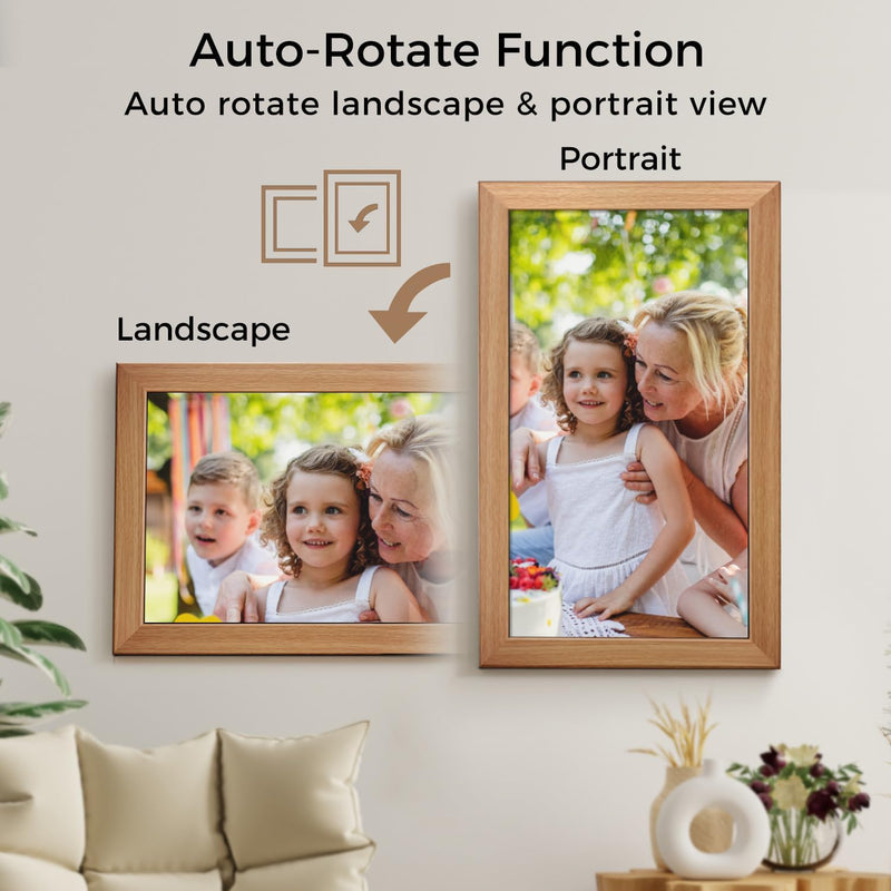 Sungale 21" True Cloud Frame with HD IPS LCD Screen