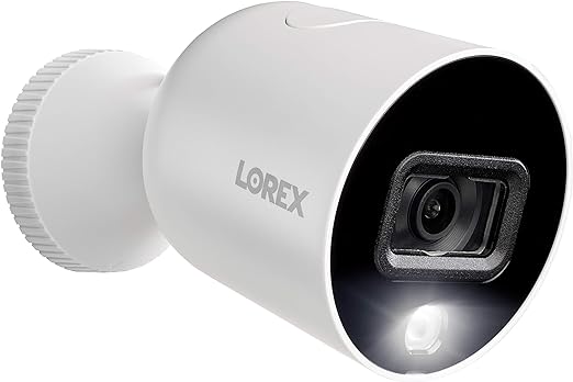 Cámara inteligente Lorex W282CAD-E para interiores y exteriores con Wi-Fi de 1080p, disuasión inteligente y visión nocturna en color