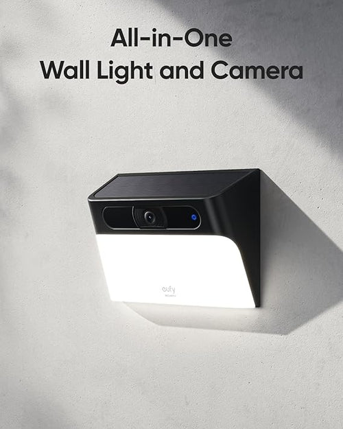 Eufy S120 Wall Light Cam (Solar)| Wellbots | Free Shipping