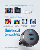 Anker PowerDrive IIIDuo USB-C Car Charger