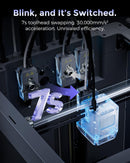 FLASHFORGE Creator 5 4-Toolhead Changer 3D Printer