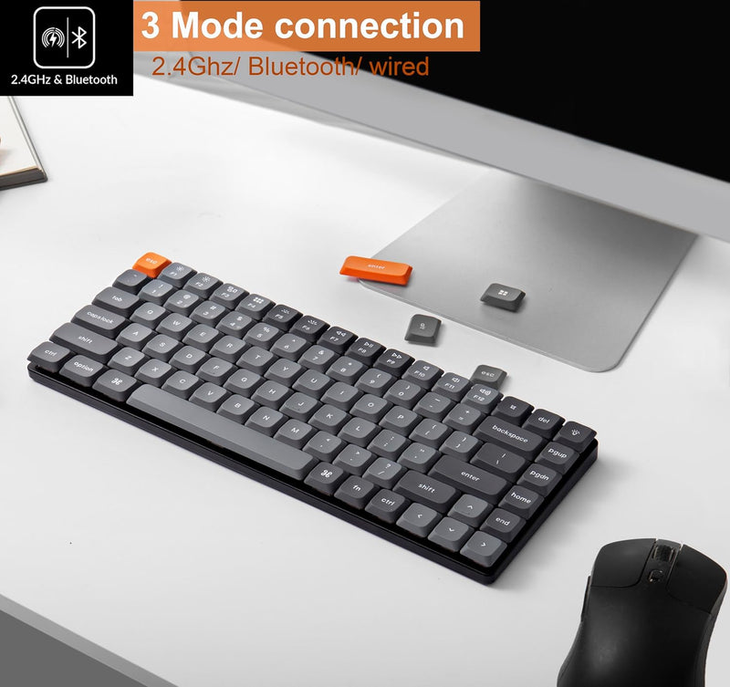 Keychron K3 Max Swappable Gateron RGB Backlight Red Switch Keyboard