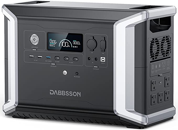 Dabbsson DBS2300 Portable Power Station + 2 x DBS3000B Expandable Battery