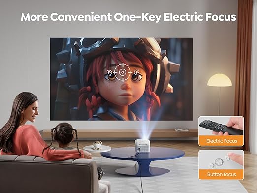 Miniproyector Yaber E1 con WiFi 5G y Bluetooth 5.2