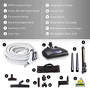 Prolux CV12000 Central Vacuum Unit System with Prolux Electric Hose Power Nozzle Kit and 25 Year Warranty