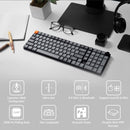 Keychron K17 Max Swappable Gateron RGB Backlight Red Switch Keyboard