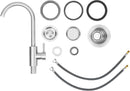 Bull 15" SS Sink & Faucet Under & Over Mount - All-In-one-Kit