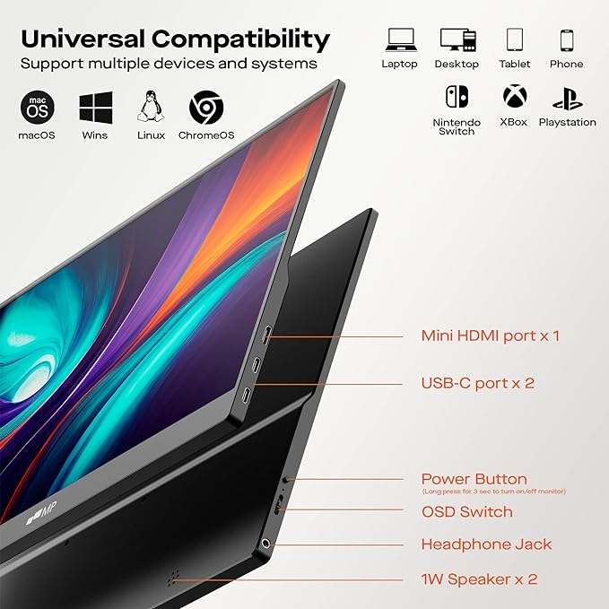 Móvil Pixel Fold con pantalla LCD de 15,6"