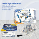 Contixo Aerospace Series Space Station Building Block Set - 573 PCS