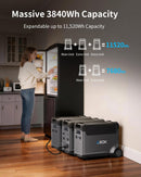 ABOK Power 3600W Power Station Extra Battery Pack