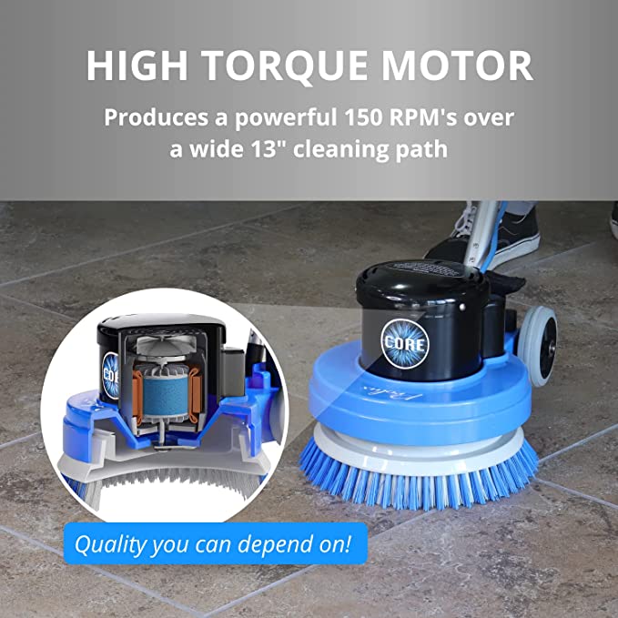 Prolux Core 15" Heavy Duty Single Pad Commercial Polisher Floor Buffer Machine Scrubber