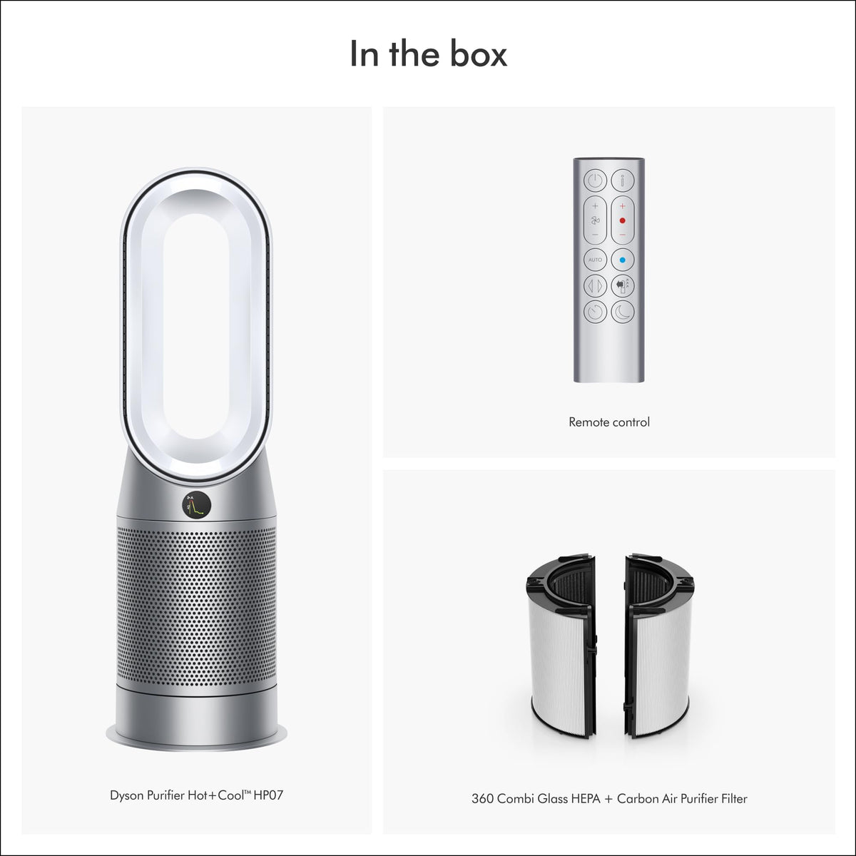 Dyson Purifier Cool TP7C Purifying Tower Fan with Additional