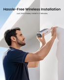 Kit de 2 cámaras de seguridad solares inalámbricas para exteriores AOSU - C8E2DA11