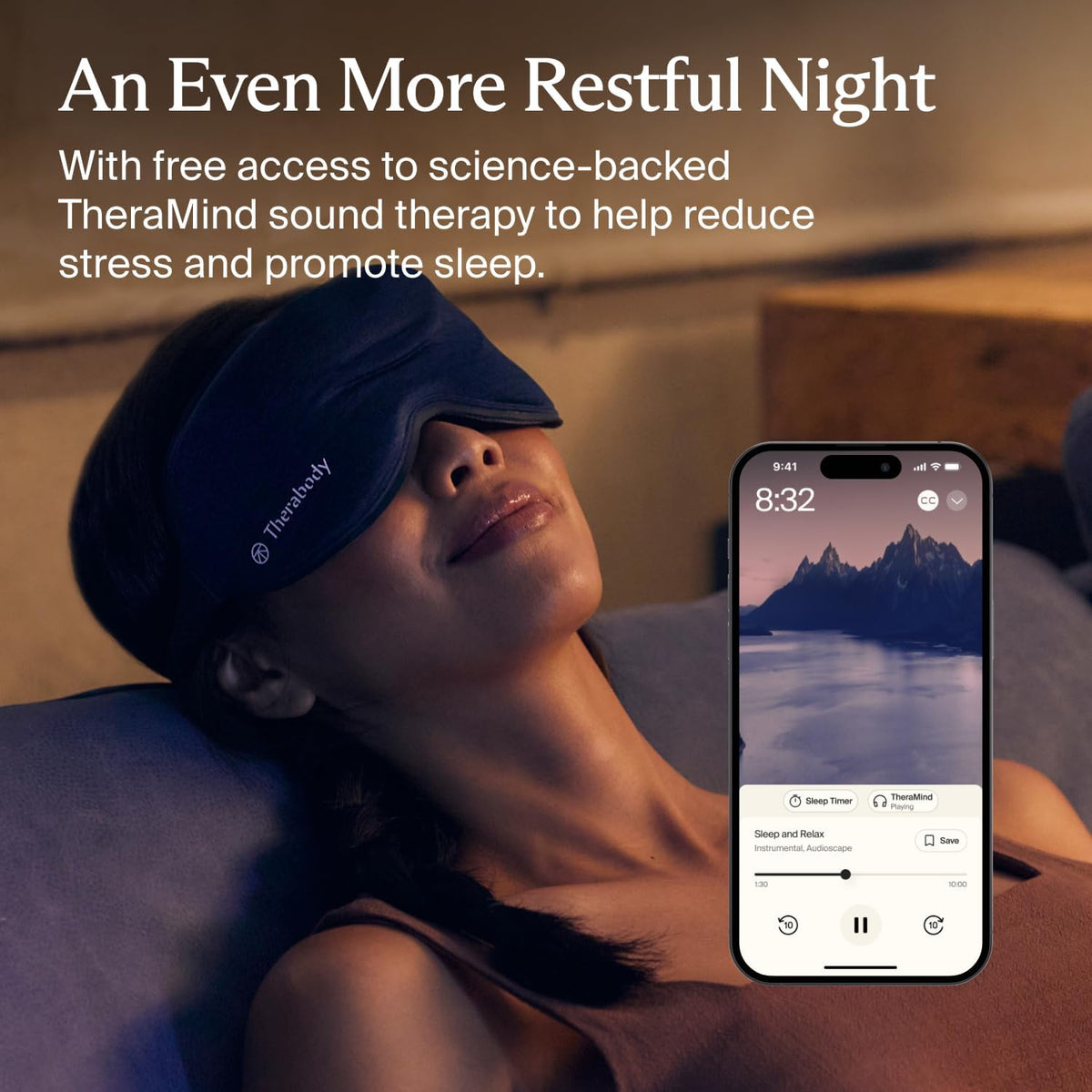 Therabody SleepMask | Wellbots | Free Shipping