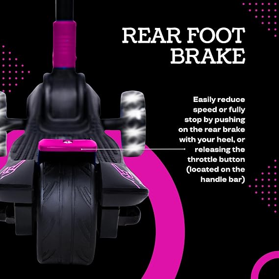 Kimi 3 Wheels Electric Scooter For Kids and Toddlers 2-9 Years