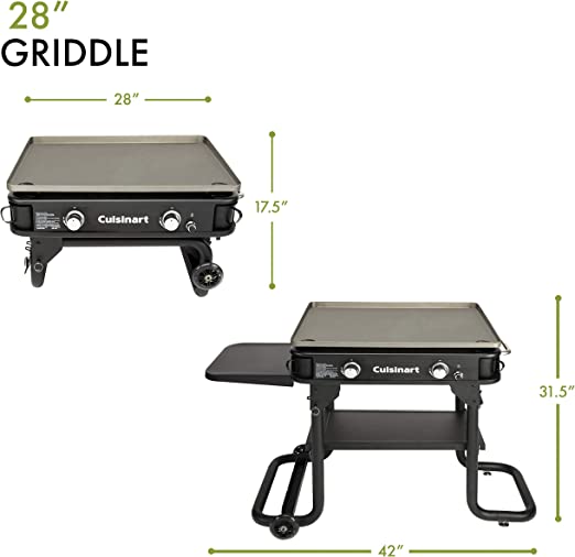 Cuisinart 28" Outdoor Two Burner Gas Griddle