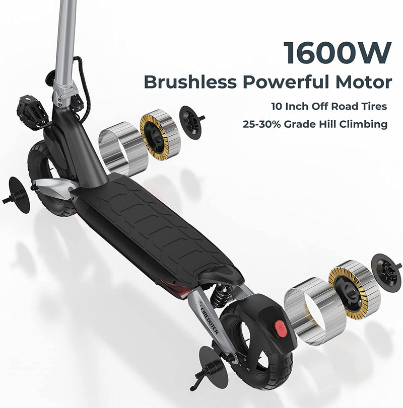 CIRCOOTER Raptor Pro Off-Road E-Scooter [1600W Dual Motor]
