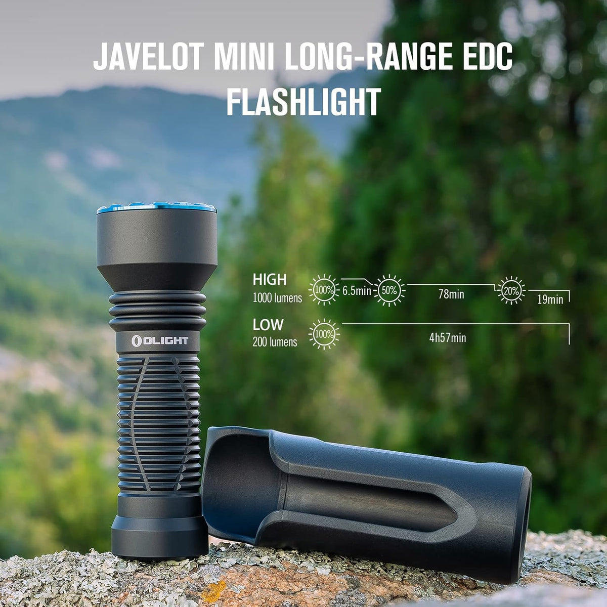 Olight Javelot mini 懐中電灯 1000ルーメン 600m Olight Javelot Mini | Wellbots | Free Shipping