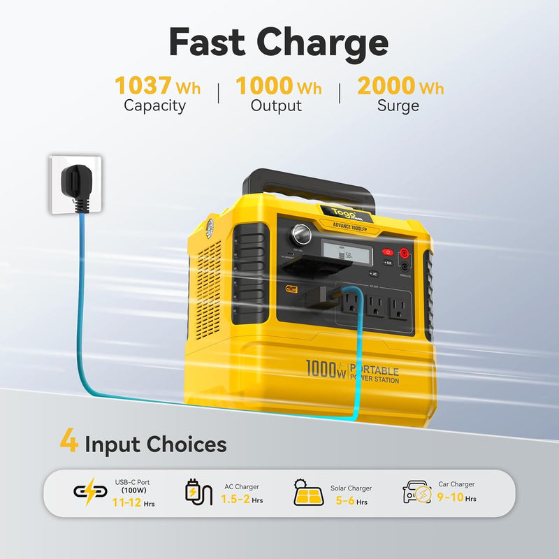 Togo POWER Portable Power Station Advance 1000LFP