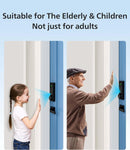 Philips 2-in-1 Combo Unit- Wi-Fi Palm Recognition Smart Deadbolt Door Lock with Wireless Doorbell