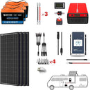 Acopower 200W mono
200w Mono
300Ah
(3x100Ah) Li300Ah M800w