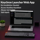 Keychron K17 Max Swappable Gateron RGB Backlight Red Switch Keyboard