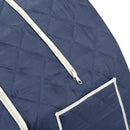 Durasage Health - Sauna de vapor personal portátil de gran tamaño Durasage para relajarse en casa, temporizador de 60 minutos, generador de vapor de 800 vatios, silla incluida - Azul satinado