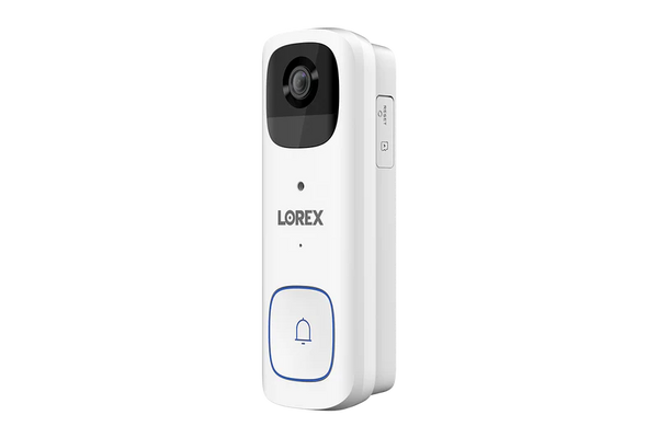 Timbre con video inteligente 2K con Wi-Fi Lorex B463AJDB-E, funciona con batería