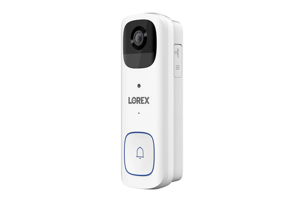 Lorex B463AJDB-E Wi-Fi 2K Smart Video Doorbell, Battery Operated